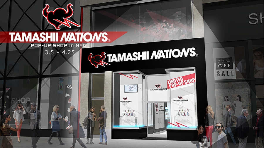 Store Rendering - Tamashi Nations NYC Pop-Up